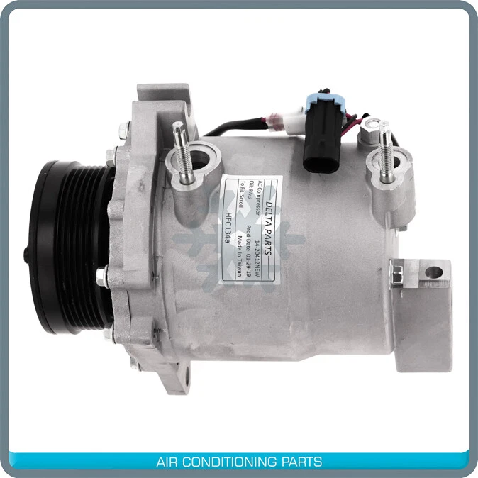 New A/C Compressor for Cadillac DeVille, Seville / Pontiac Bonneville.. QU - Image 2 of 4
