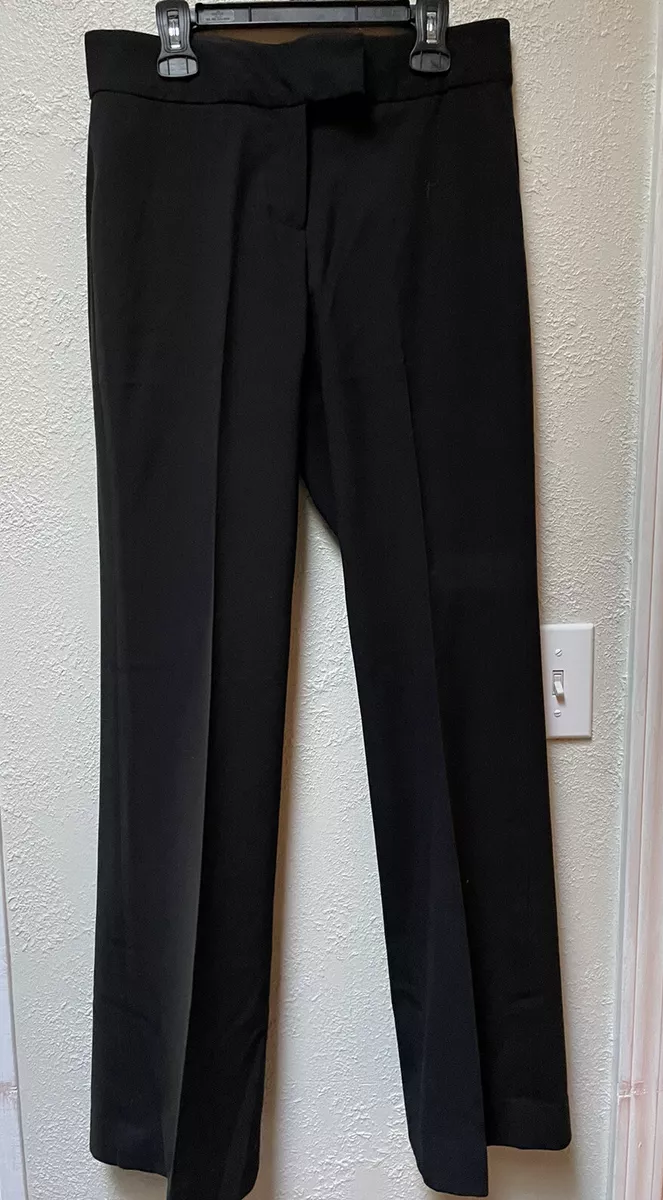 EXPRESS Black CORRESPONDENT Casual Dress Pants Women's Size 4L 4 L 32  Inseam