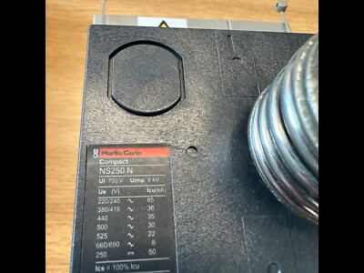 Merlin Gerin Schneider NS250N 3 pol. Rotary. 