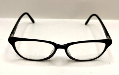 Modo Eyeglasses Handmade in Japan Designer Frames Only Black 52-16-145