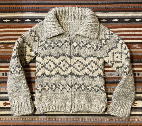 Cowichan Sweater Talon Cardigan Zipper 