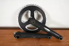 BMX Old School Mid 3 Piece Crank BMX 175mm Rare Mongoose GT Crankset Spline