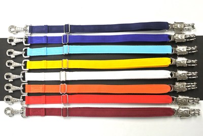 25mm verstellbar Schnellverschluss Panikhaken Sicherheitsgurt Pferdebox Anhänger Stall