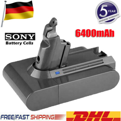 Für Dyson V6 Fluffy Akku 21.6V 6400mAh SV03 SV09 DC74 DC62 DC61 DC59 DC58 Vakuum