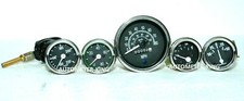Willys Jeep MB GPW CJ Gauges Kit - Compteur de vitesse MPH/KPH+Temp+Oil+ Fuel...