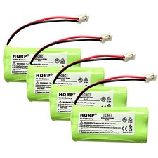 4-Pack Cordless Telephone Battery for VTech BT183348 / BT283348 Replacement