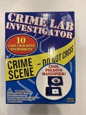 NEW Crime Lab Investigator Kit by CB Publishing. 10 Case Cracking Techniques