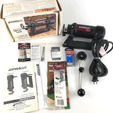 RotoZip SCS01 Spiral Saw With Accessories & Bits, Circle Cutter & Box Tested