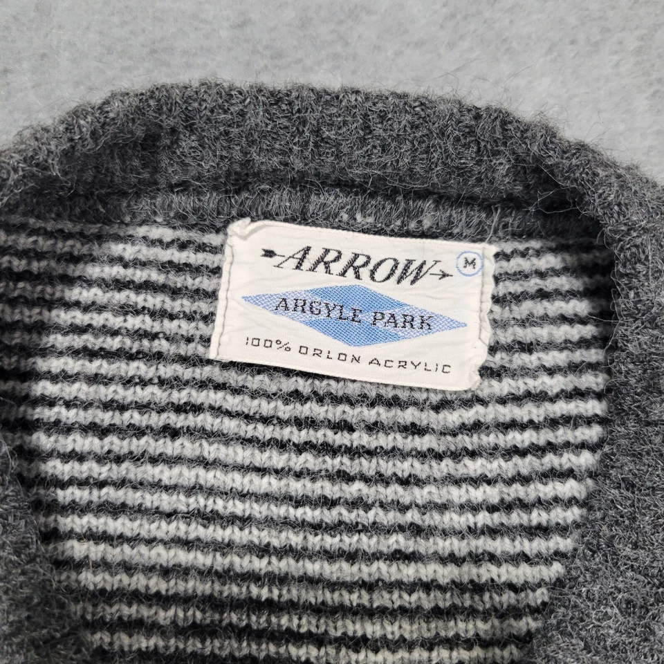 DE COLECCIÓN AÑOS 60 FLECHA ARGYLE CÁRDIGAN DIFUSO ABUELO SUÉTER M KURT COBAIN Grunge HIPSTER Foto 3 de 4