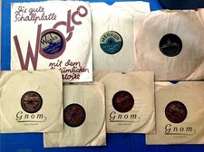 GNOM ODEONETTE MERKUR WOOLCO Kleine 78/U Schallplatten Sammlung VINTAGE (1938) 