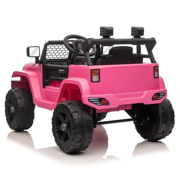 LEADZM Dual Drive 12V 4.5A.h with 2.4G Remote Control Jeep Pink LEADZM Dual Drive 12V 4.5A.h with 2.4G Remote Control Jeep Pink