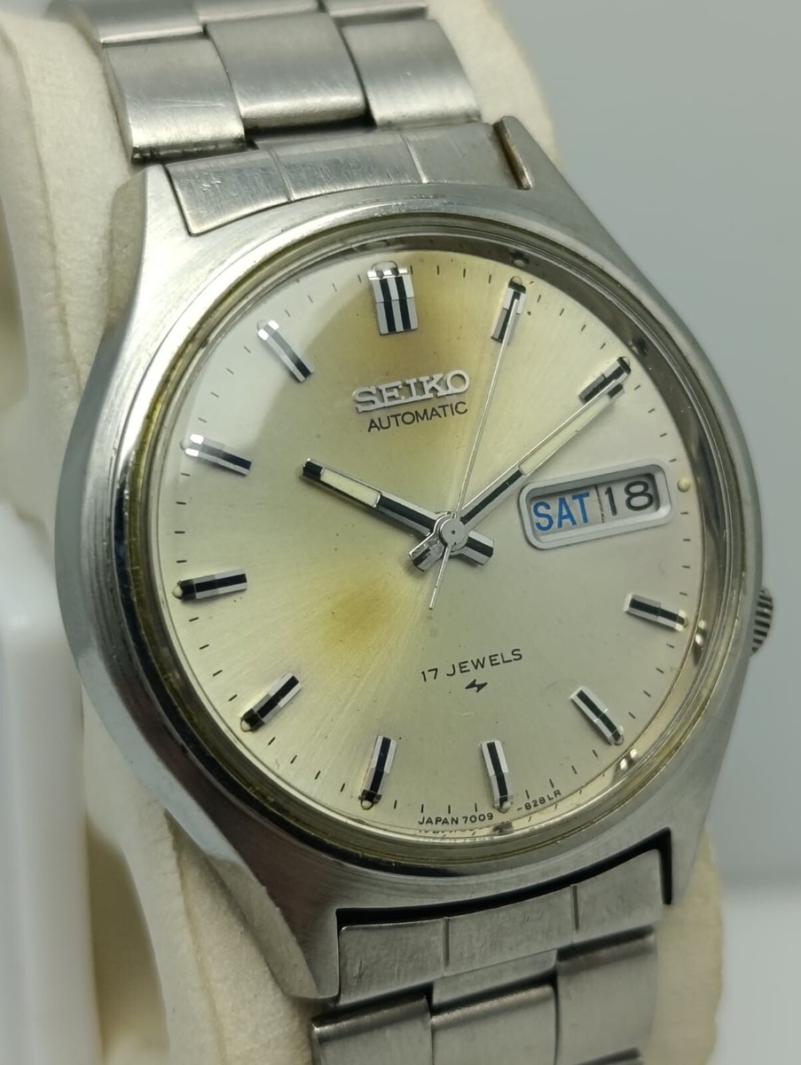Seiko 7009-4040 Day/Date Automatic Vintage Men's Watch | eBay