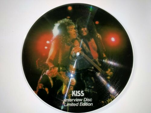 KISS PICTURE DISC - LIM.EDITION LP - INTERVIEW W. YOUNGMAN 1981 - UK 84 -L078501
