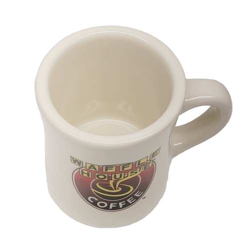 Waffle House Coffee Mug Original Heavy White Cup Tuxton Breakfast Colorful Logo - Picture 5 of 14