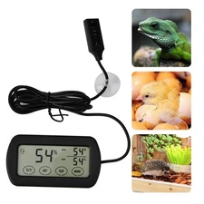 Thermometer Hygrometer, Digital LCD Display Thermometer and Hygrometer for Eg...