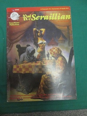 GM5 - ROD OF SERAILLIAN - 1987 GAMES WORKSHOP - ADVANCED DUNGEONS & DRAGONS