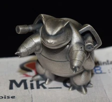 Hand Pour: Blastoise 2 Troy Oz .999 Pure Silver Figurine
