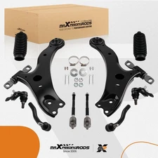 Front Lower Control Arm Tie Rod End Boots 10Pcs For Camry ES330 Solara 2004-2008