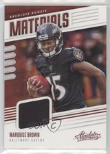 2019 Panini Absolute Absolute Rookie Materials Marquise Brown #RM-27 05n7