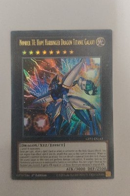 Nummer 38: Hoffnungsvorbote Drache Titanic Galaxy GFP2-DE143 Yu-Gi-Oh NM/M
