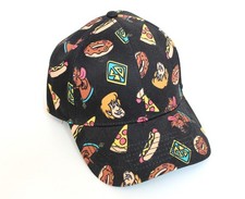SCOOBY-DOO! Adjustable cap  Black w/all over ...
