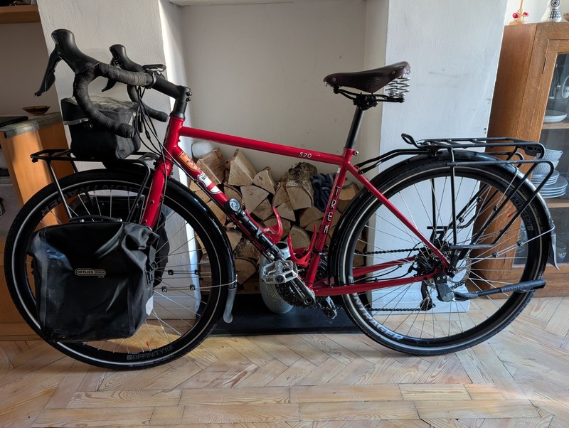 Trek 520 bike packing / Touring Bike with extras