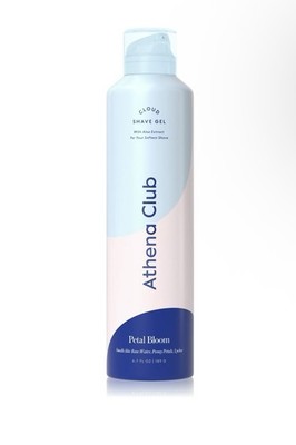 Athena Club Cloud Shave Gel Petal Bloom (Rose Water Peony Petals Lychee) 6.7oz.