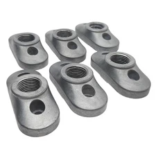 Lot of 6 Bosch Rexroth 3842523092 Connection Piece G3/8' Thread, 79x34mm