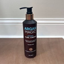 Argan Magic DEFINING Curl Cream 8.5 oz Enhances waves Conditions Defines Pump