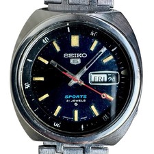 Orologio Vintage Seiko 5 Sports 1974 Automatico Subacqueo 6119-6023 Uomo 38mm Ammortizzatore JDM
