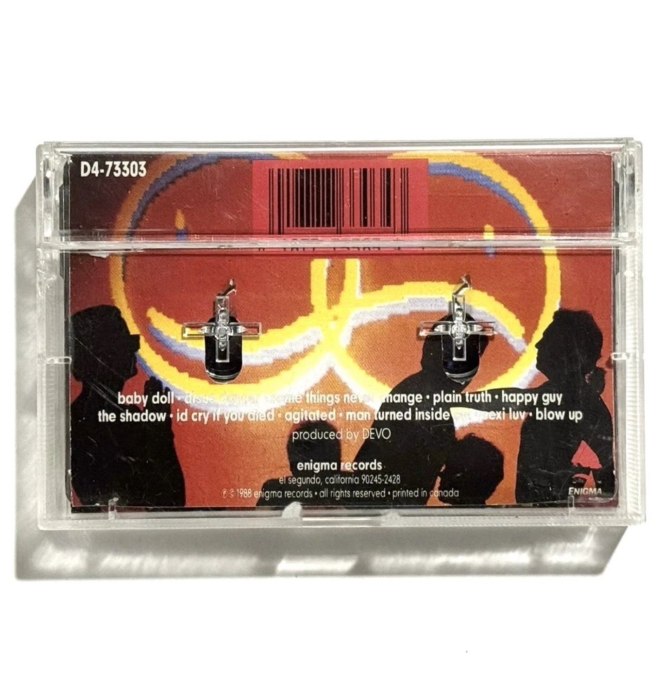 🤘 Devo TOTAL DEVO Cassette 1988 💿 OG New Wave ⚡   Foto 2 de 4