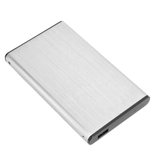 Silver USB3.0 Hard Drive Enclosure Portable 2.5in Aluminum Alloy Comput NEW - Picture 4 of 12
