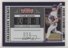 2019 Panini Elite Extra Edition Tyler Brown #USA-TB rh9