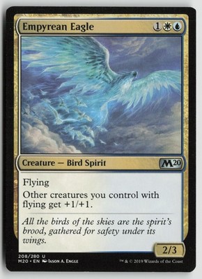 Empyrean Eagle Lightly Played 208 Core Set 2020 Magic: The Gathering