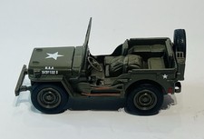 New Ray Military Mission Series Jeep Willy US Army Green 1:32 Scale