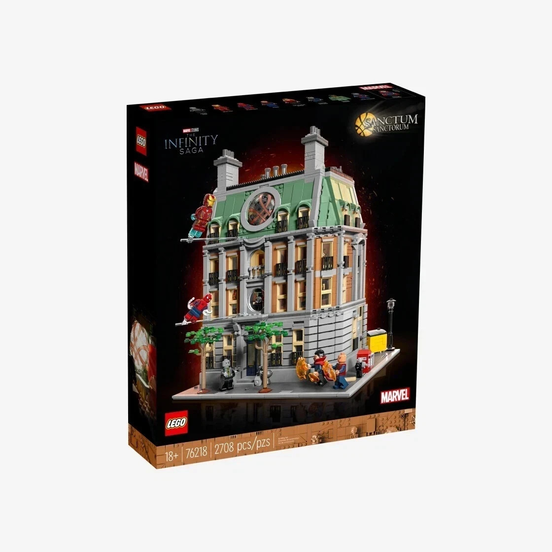 NUEVO LEGO 76218 Marvel Sanctum Sanctorum 2708 piezas auténtico sin abrir RÁPIDO Y SEGURO