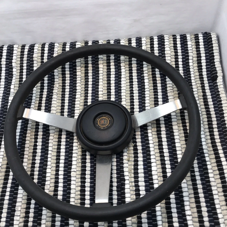 Volante Jeep Wrangler Cherokee 1980-1995 YJ CJ XJ NEGRO bocina botón Foto 2 de 4