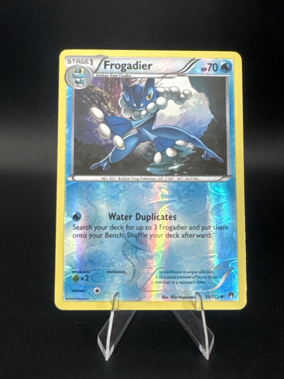 Frogadier 39/122 Breakpoint Reverse Holo