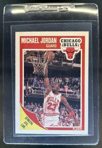 1989-90 Fleer Michael Jordan #21 Bulls
