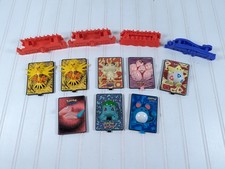 2000 Pok mon Burger King Fast Food Premium Toys Lot of 8 cards 4 stands