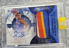 Topps Three 2025-26 Rookie Relics Auto Thomas Sorber /15 Oklahoma City Thunder