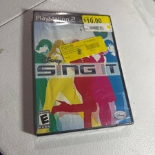 Disney Sing It - PlayStation 2 PS2 Game, Factory Sealed New