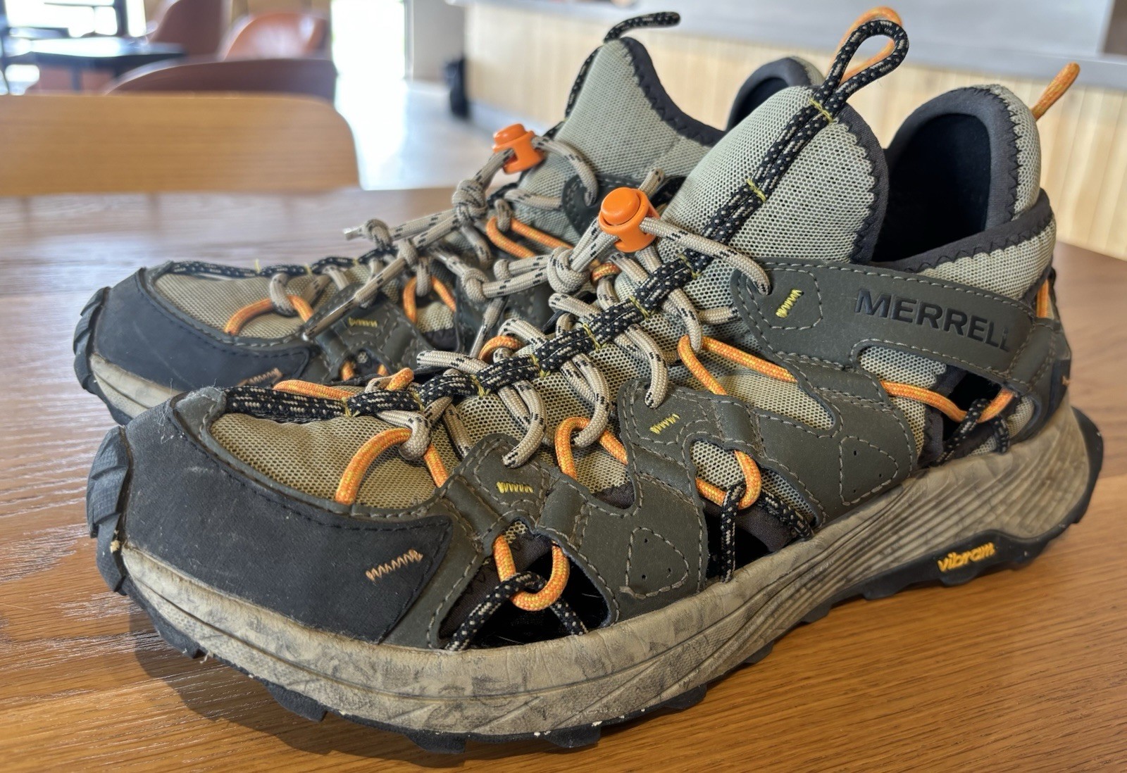 Sandalo Merrell Moab Flight Sieve taglia 10 5 oliva