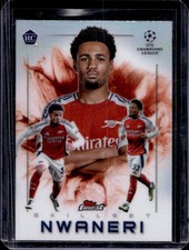 2024-25 Topps Finest UEFA Ethan Nwaneri Skillset RC Rookie #SK-11 Arsenal