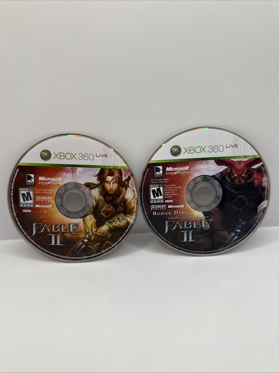 Fable 2 Limited Collectors Edition (Xbox 360, 2008) CIB Complete w