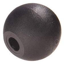 Ball Knob, Various Sizes, 3 Pack, Black