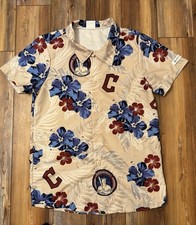 Cleveland Guardians Hawaiian Shirt SGA 2025 Medical Mutual City Connect Size M