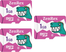 1GB Pack of 1, 3 Count Micro SD C4 Memory Card for Camera Tablet Smartphone with