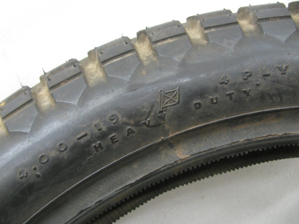 NOS 19" Good Year Grasshopper Tire Harley Knucklehead Flathead EL WR WLDR KR XLR - Image 4 of 4