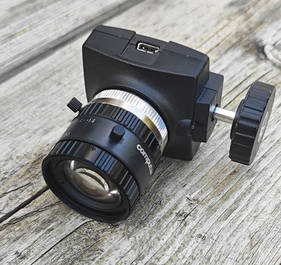 iDS UI-1540LE-M-GL Industriekamera mit Computar 8mm 1:1,4 C-Mount Objektiv